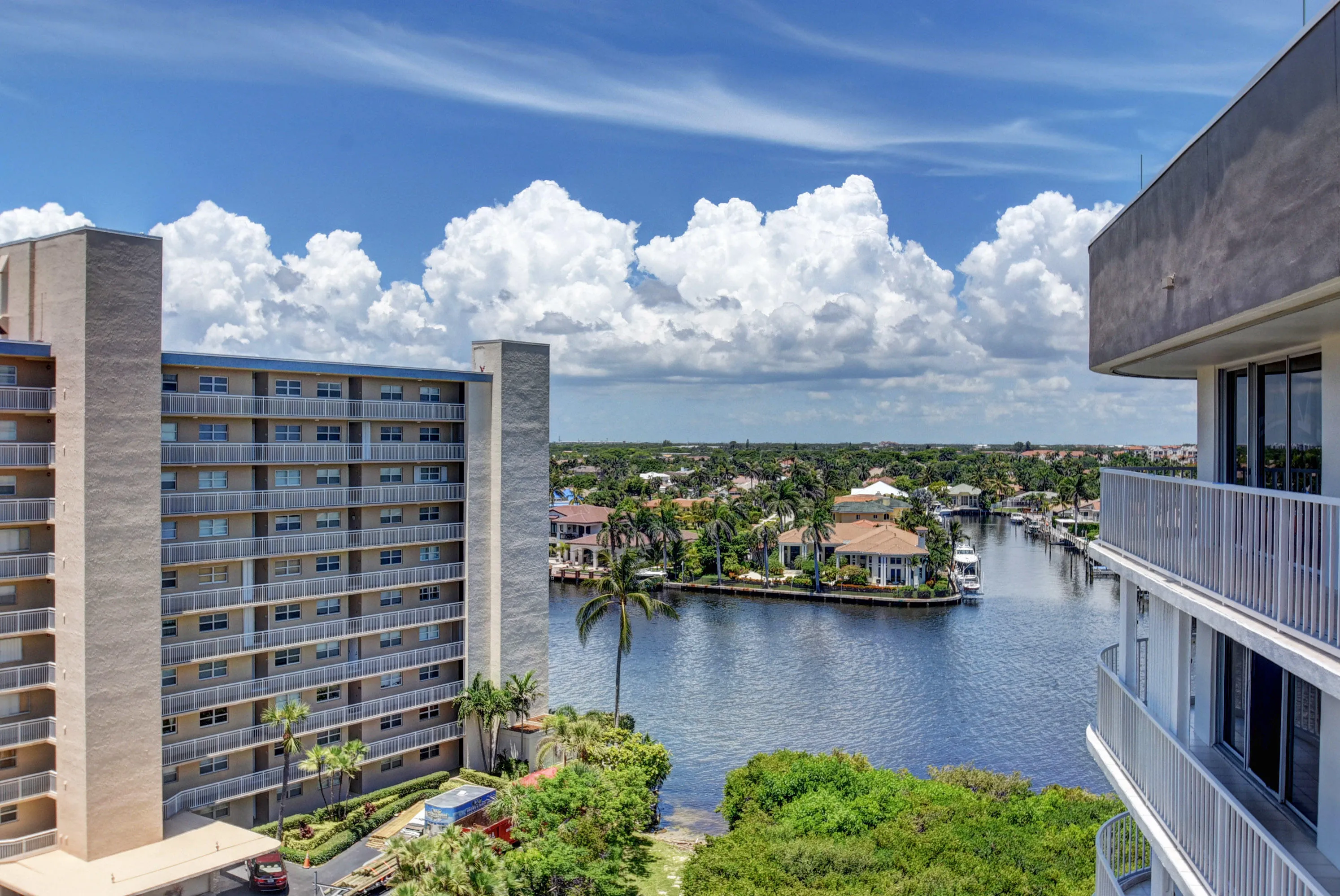 villa view of ICW