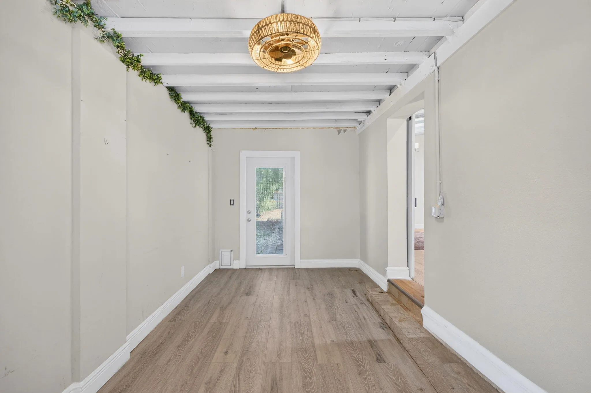 Enclosed Carport - Window and Exterior Door