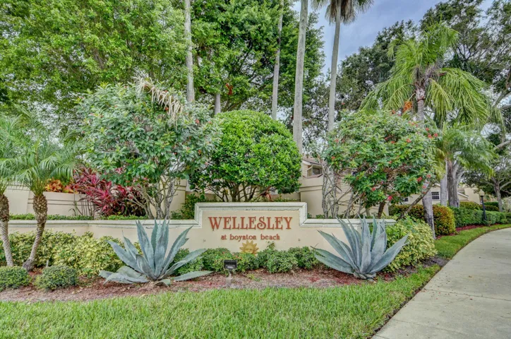 Wellesley Community Sign