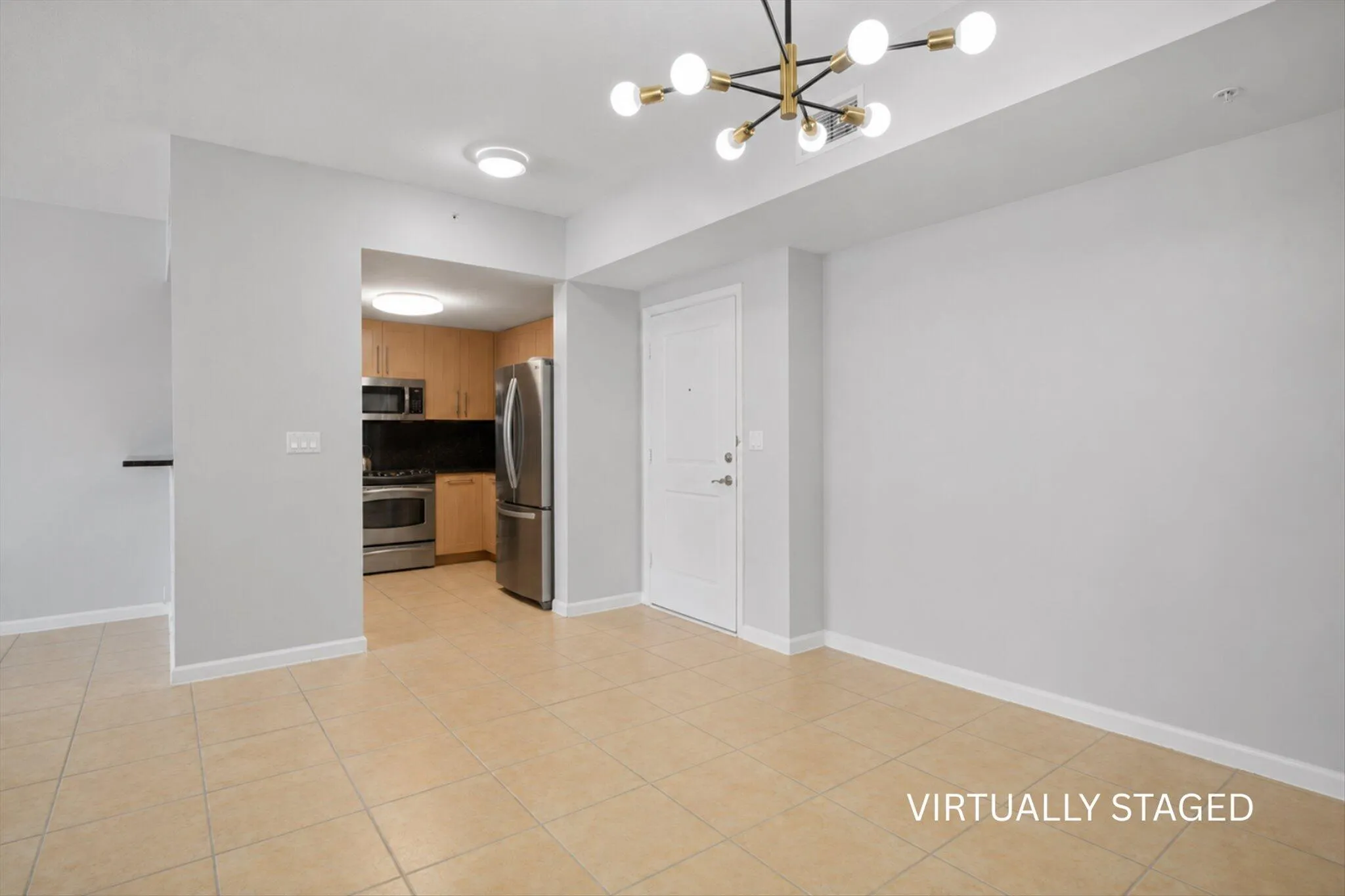 Dining Room / Kitchen (Virtually Staged)