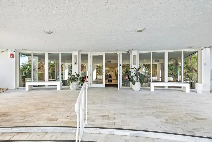 entrance