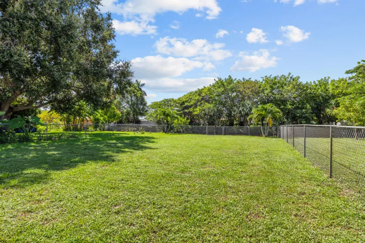 Large Fenced in Backyard