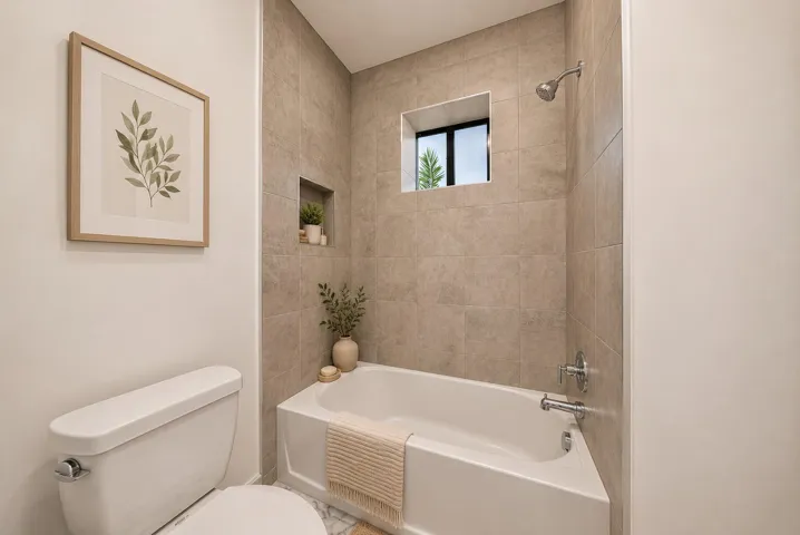 Upstairs Hall Bathroom