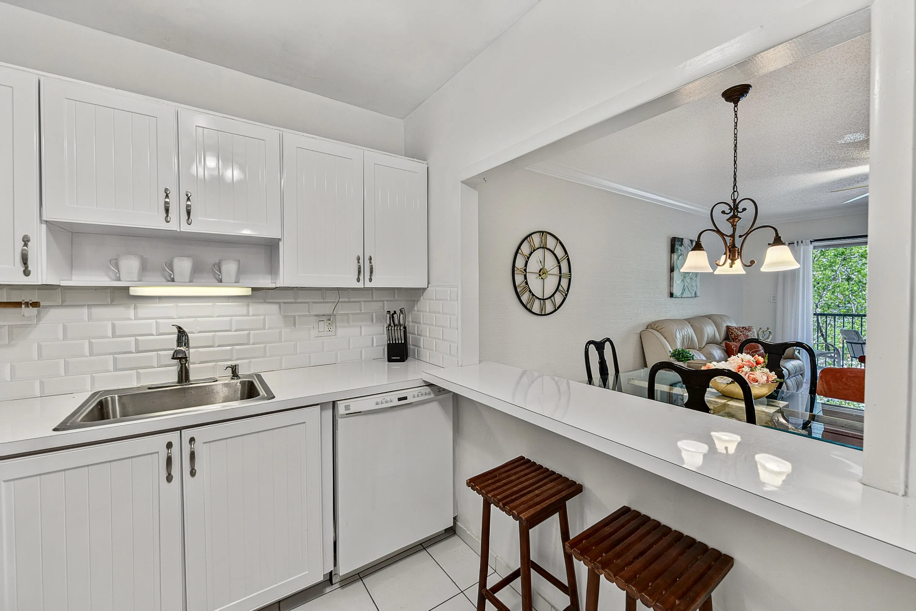 Bright Open Kitchen