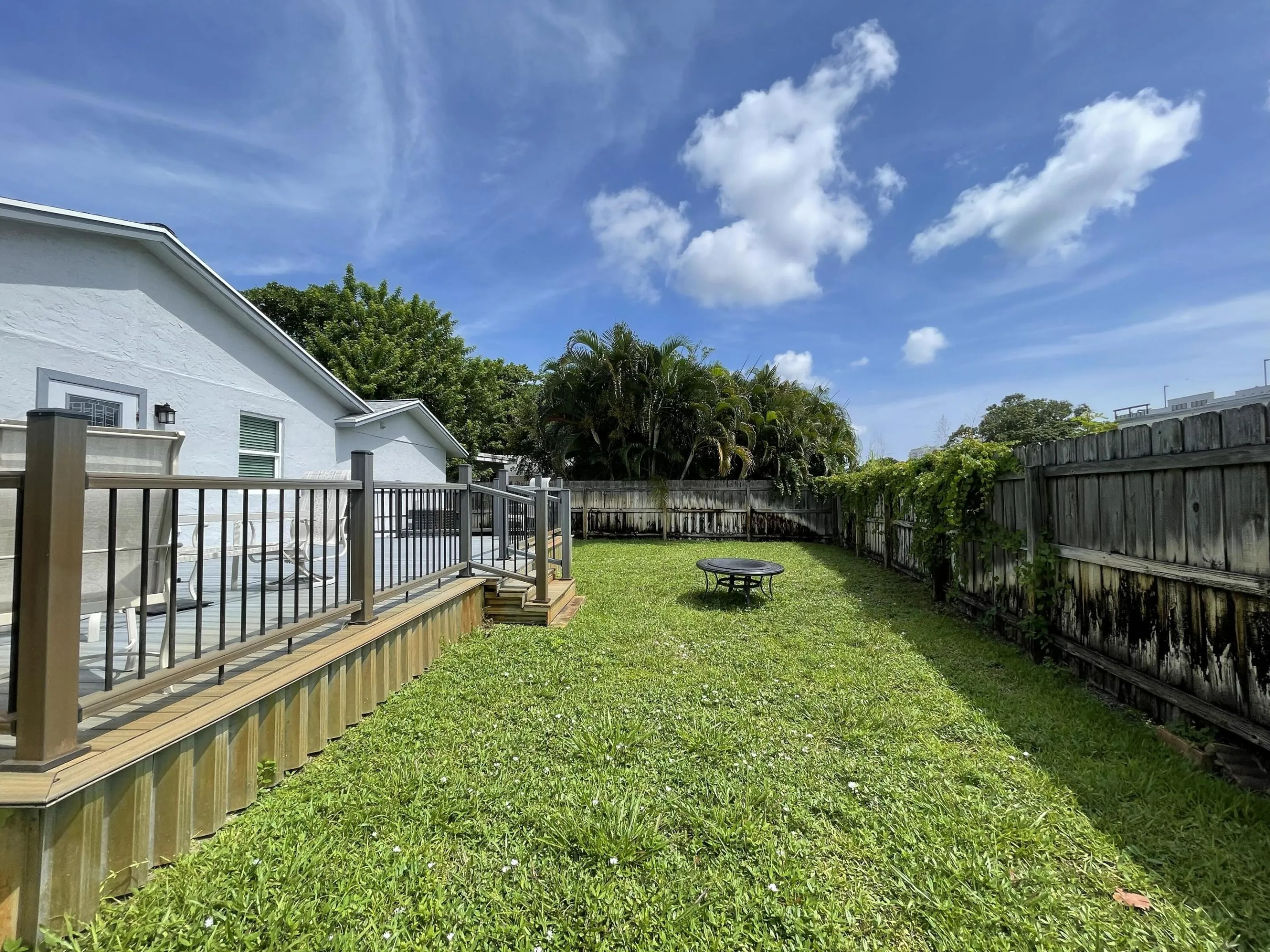 Rear yard