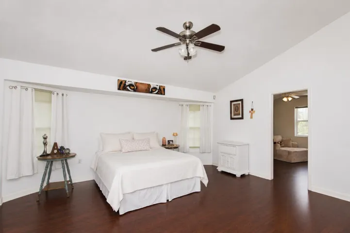 Primary with view of bonus room