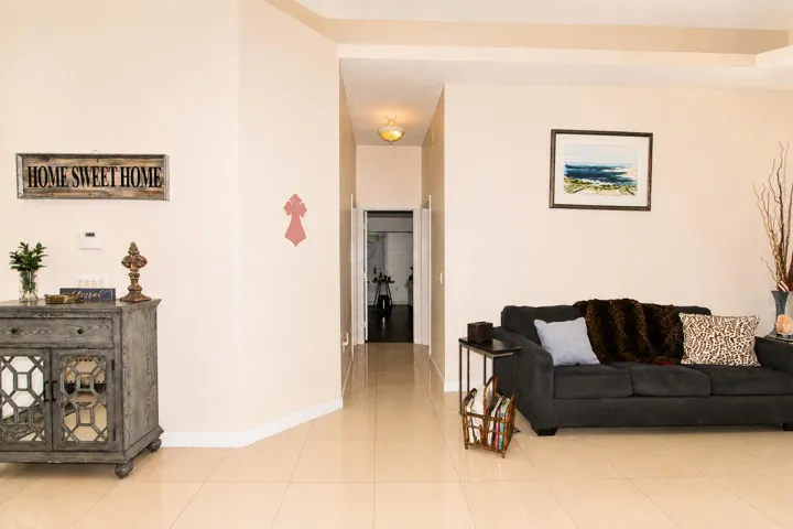 Living Room into Cabana and Primary