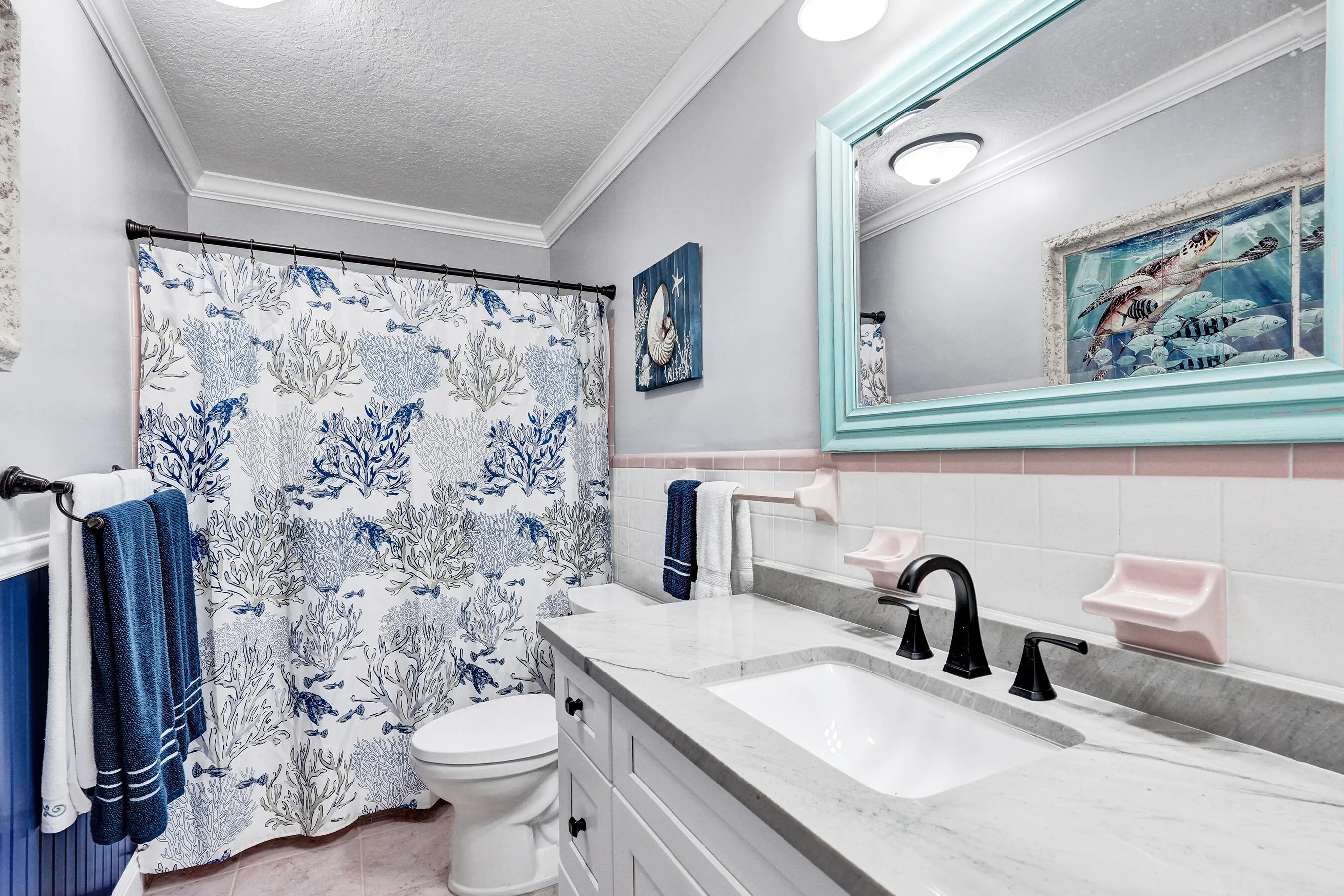 2nd Bathroom updated 2025. This room measures 12'4 x 5.