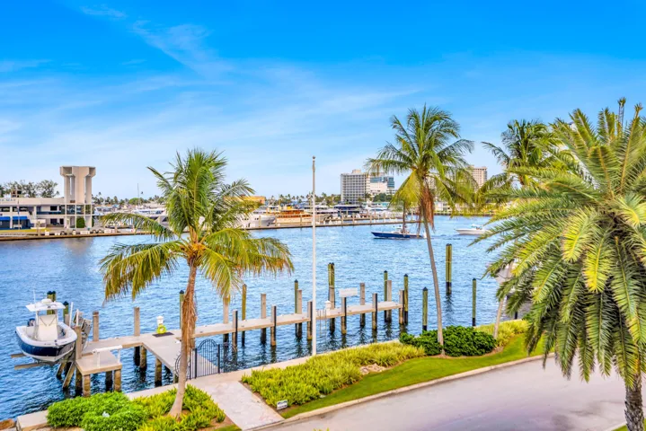 Intracoastal view and dock 159 feet of frontage