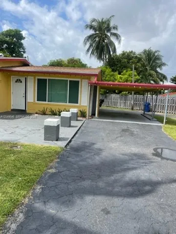 FRONT OF STRUCTURE