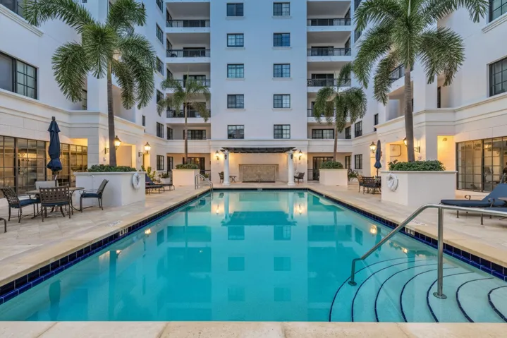 Boca Grand Pool Twilight