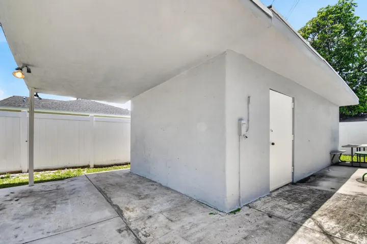 Large Shed with covered porch