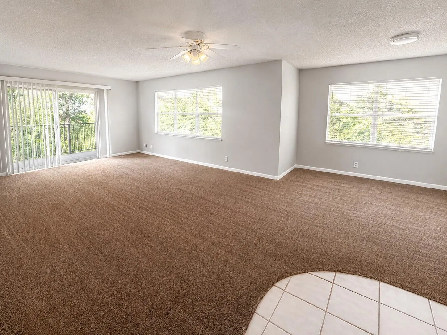 Living and dining area