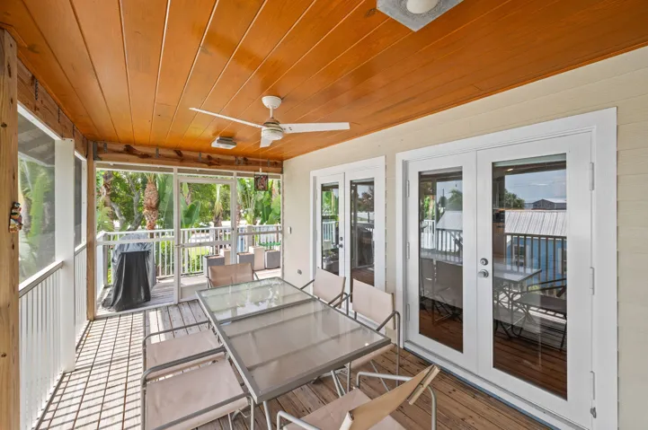 screened patio