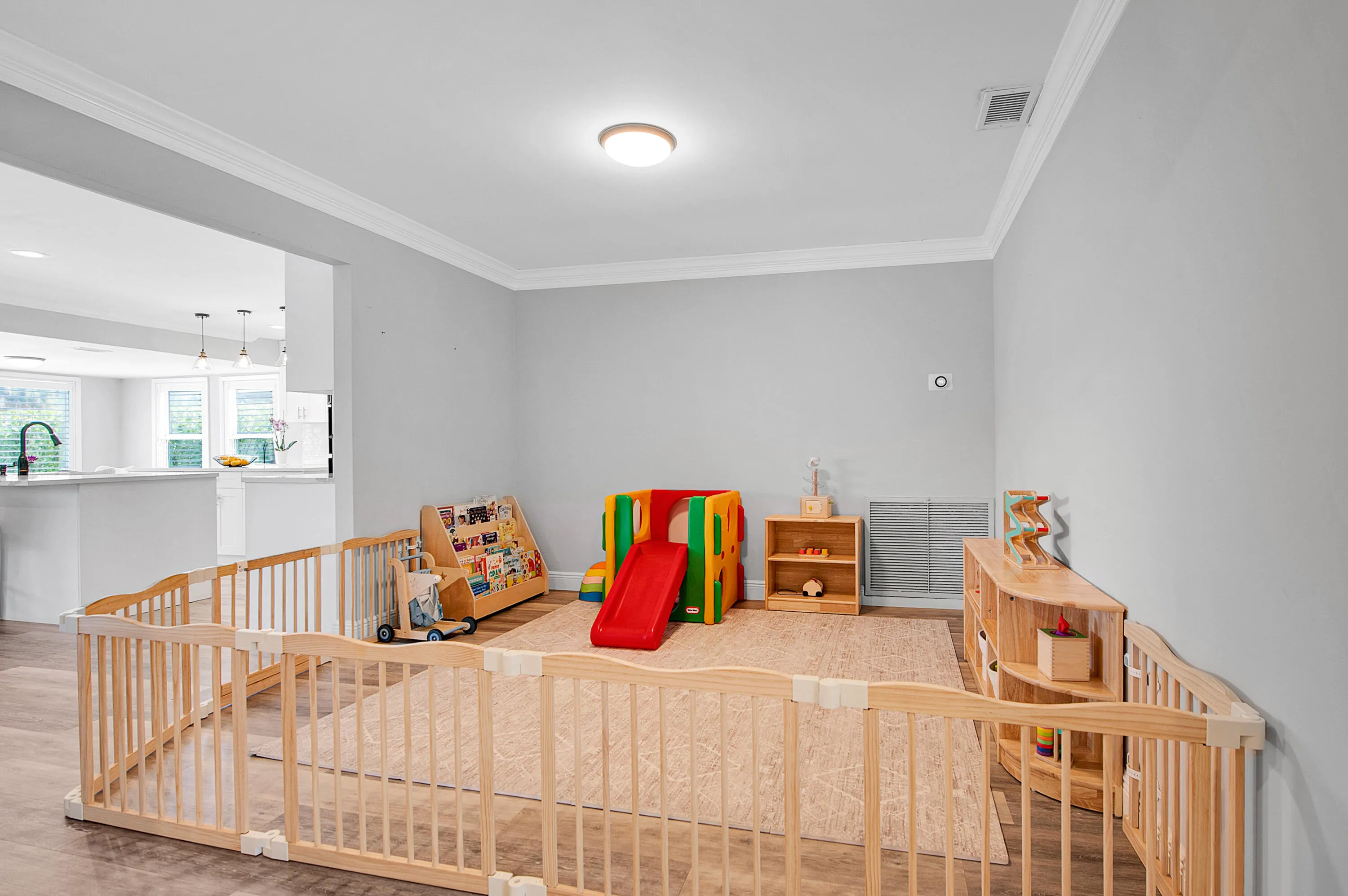 current as a play room see staged photo