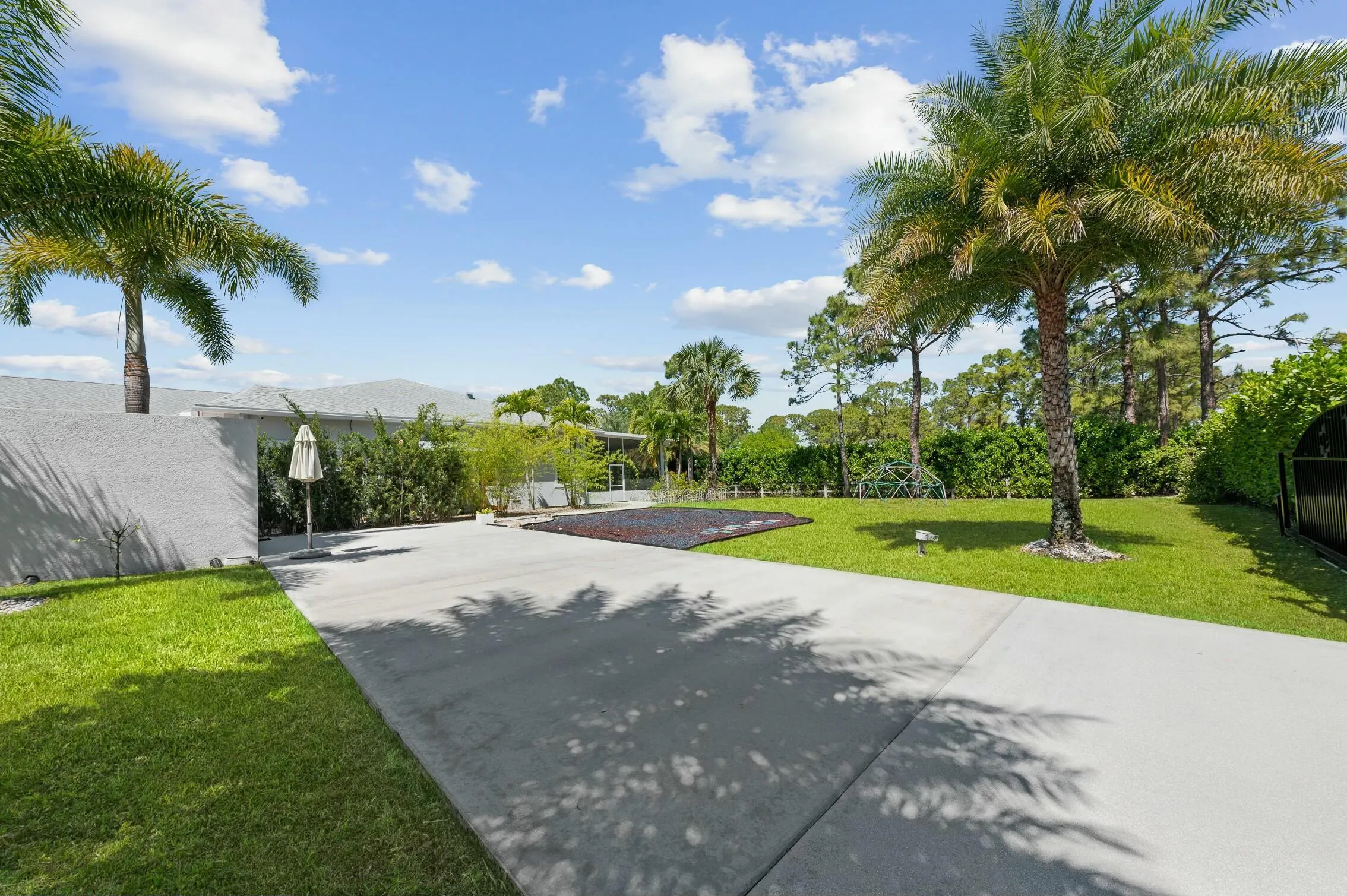 Second driveway