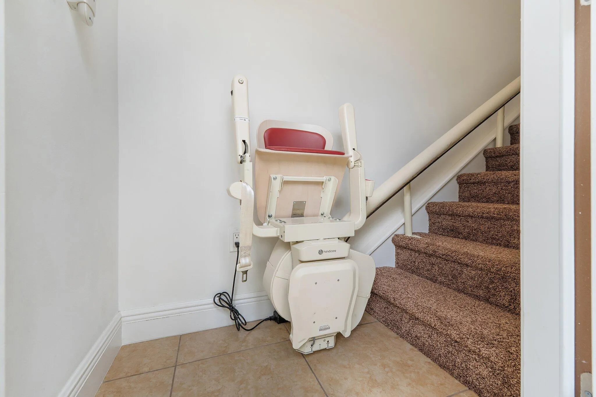 Electric Chair Lift to 2nd Floor Casita
