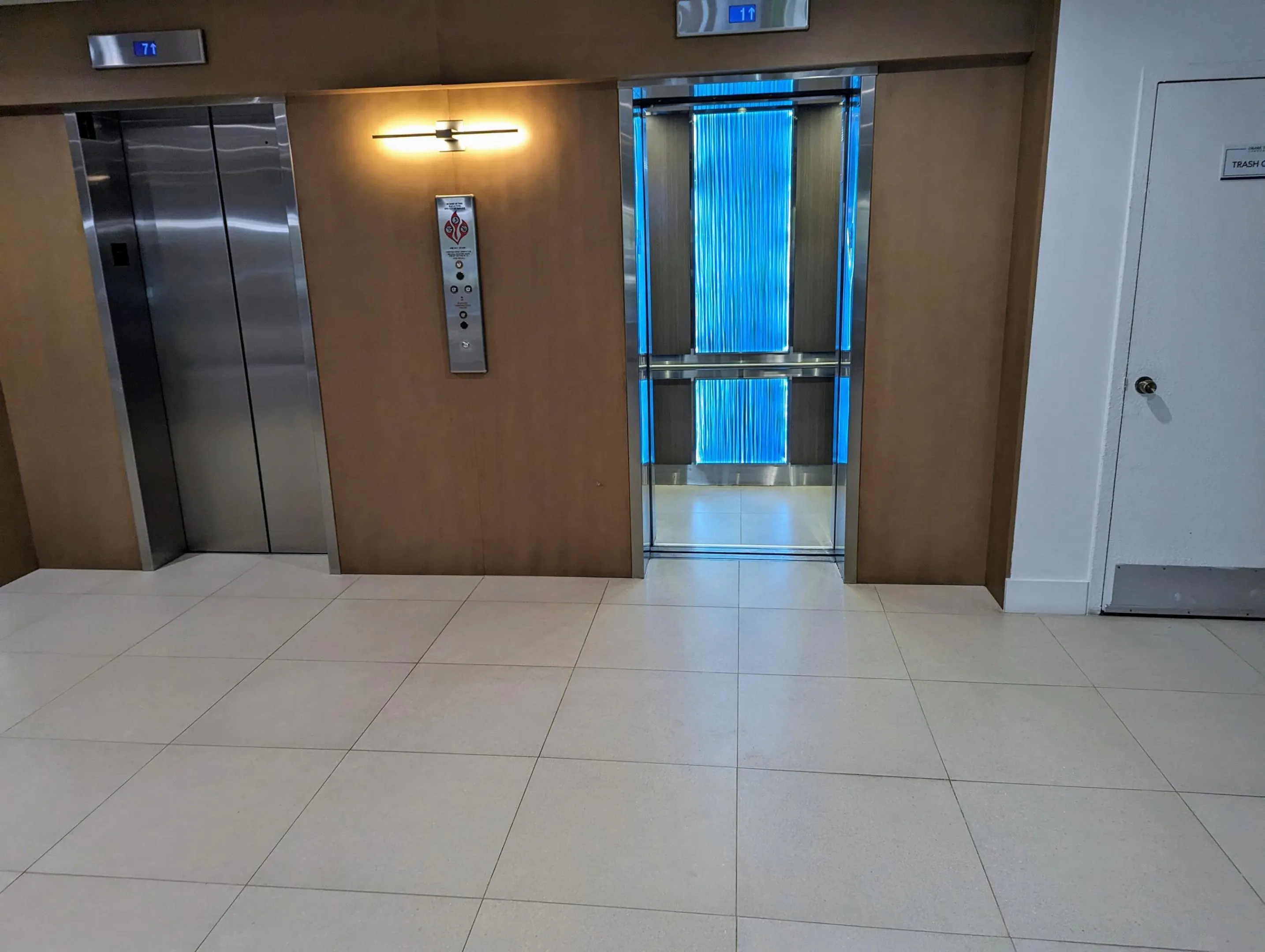 NEW INTERIOR ELEVATOR CABS!