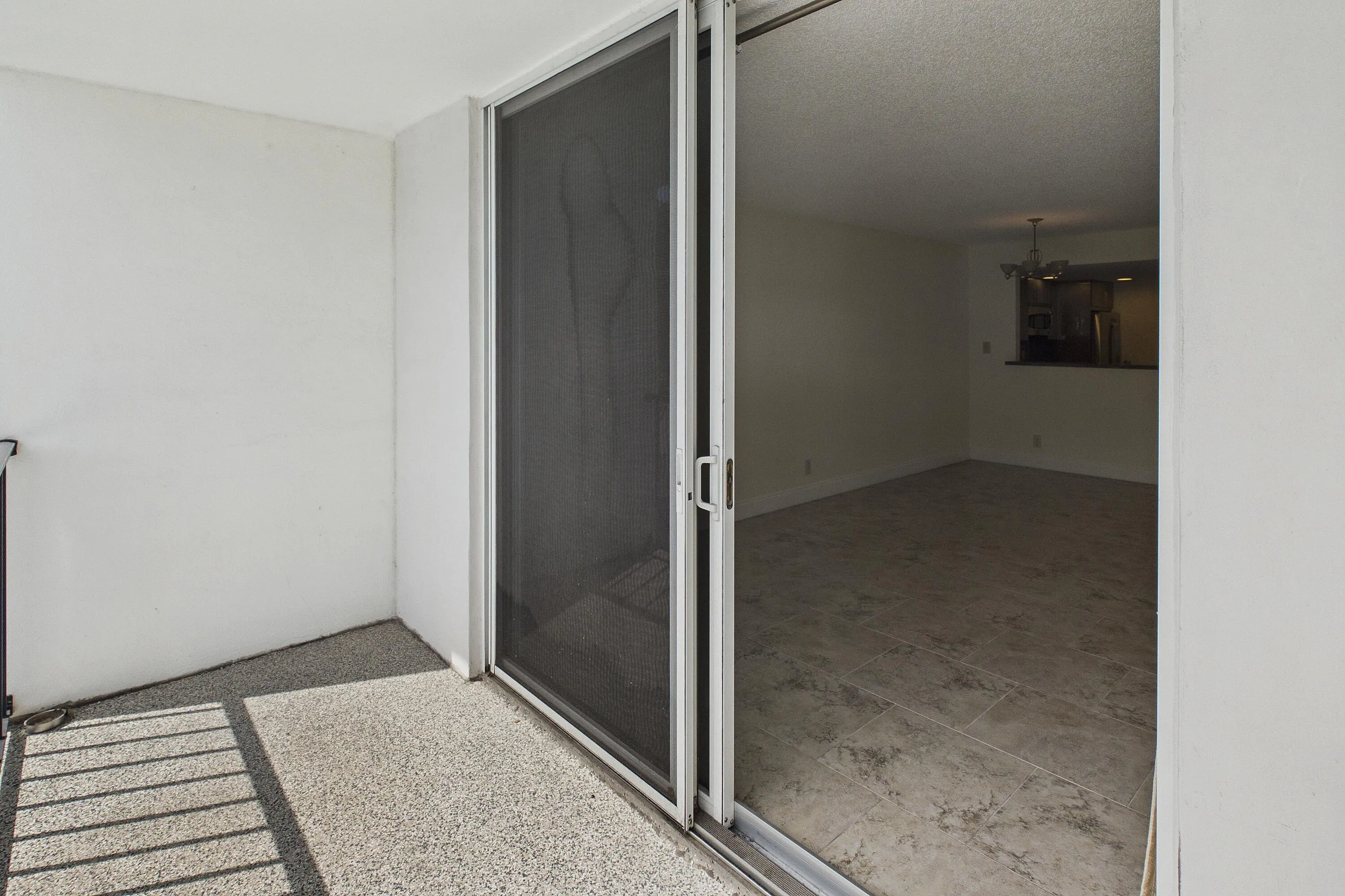 LARGE EAST FACING BALCONY!