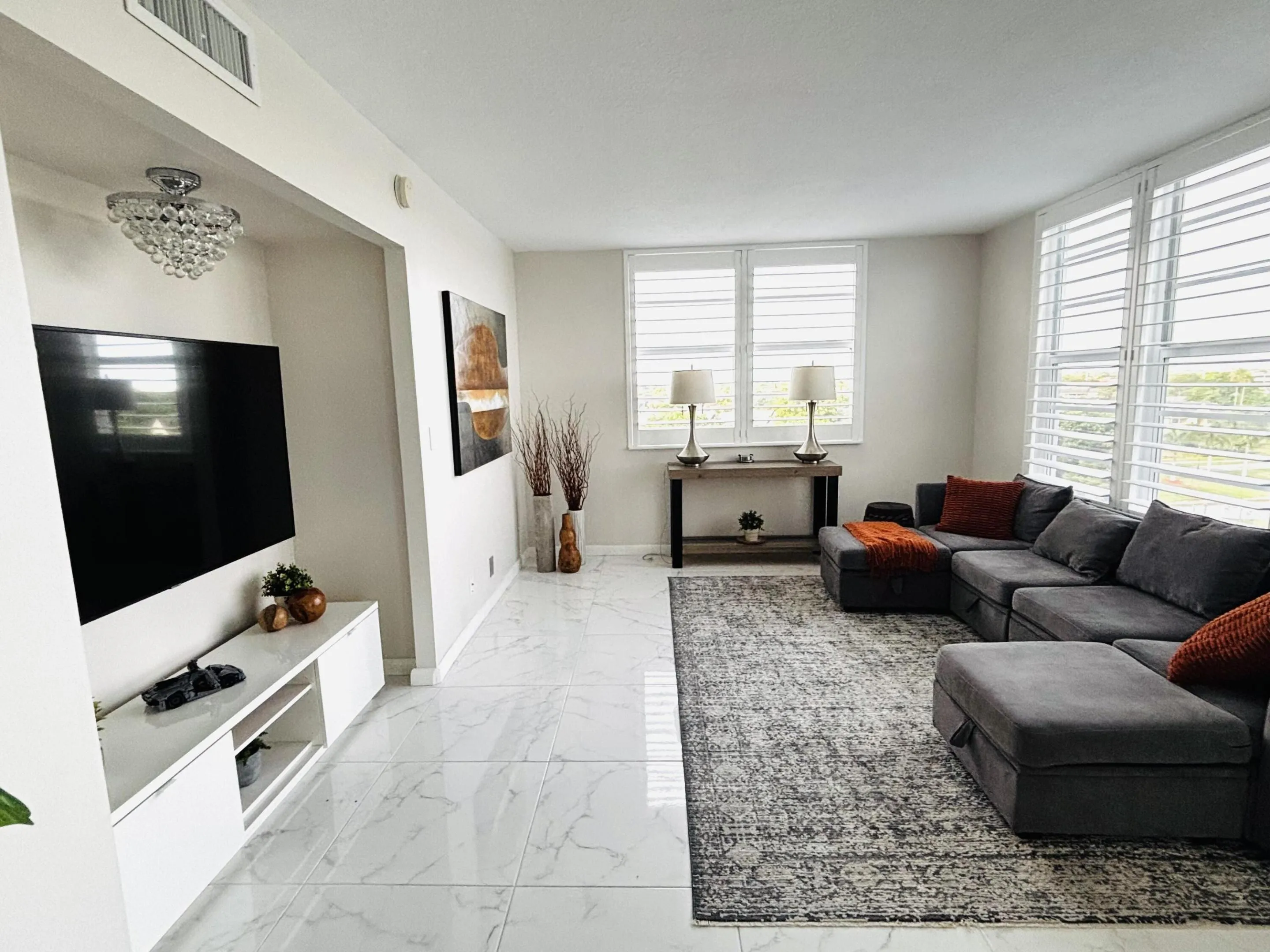 Den and or family room