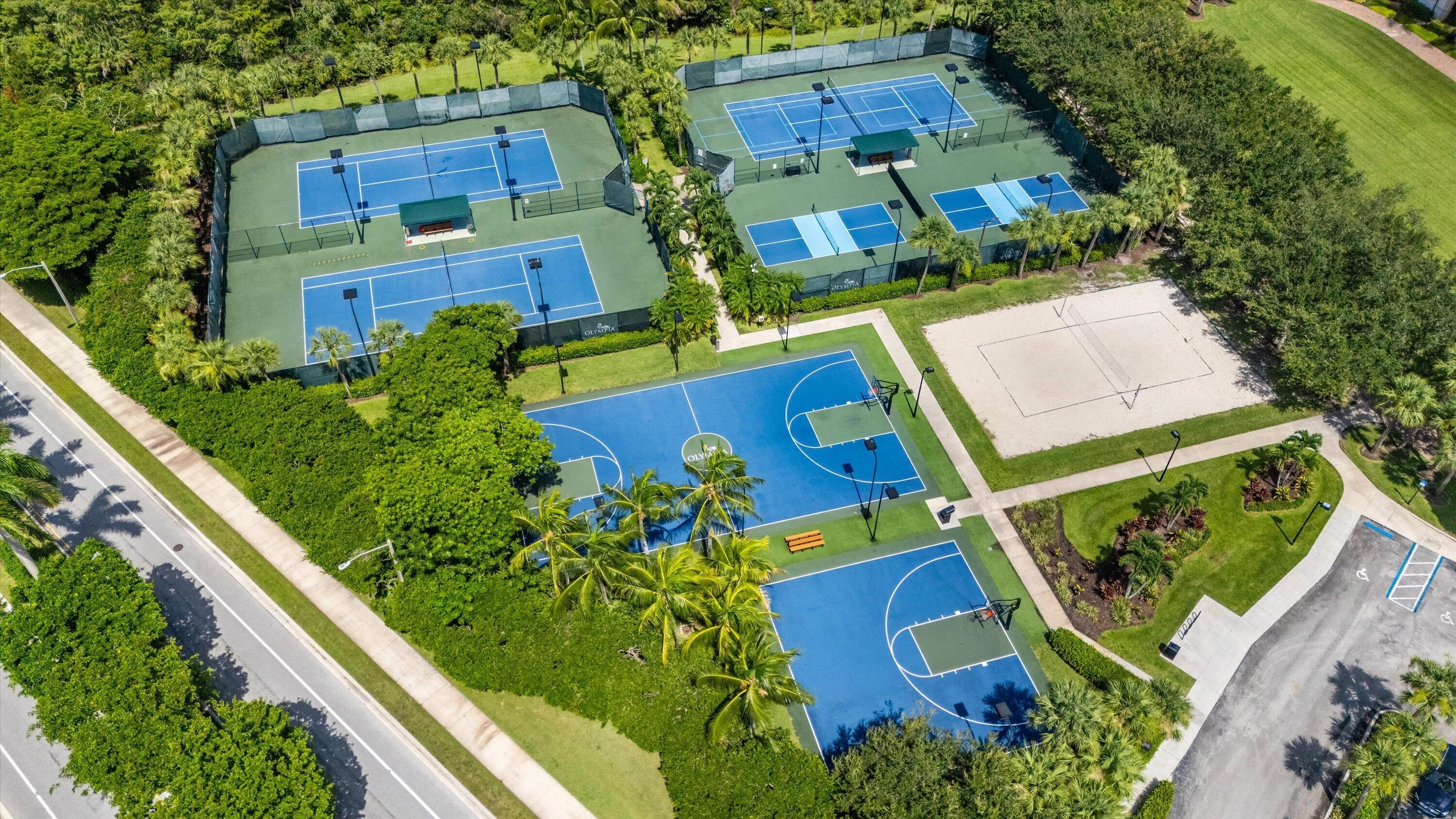 Ariel Clubhouse Outdoor Amenities