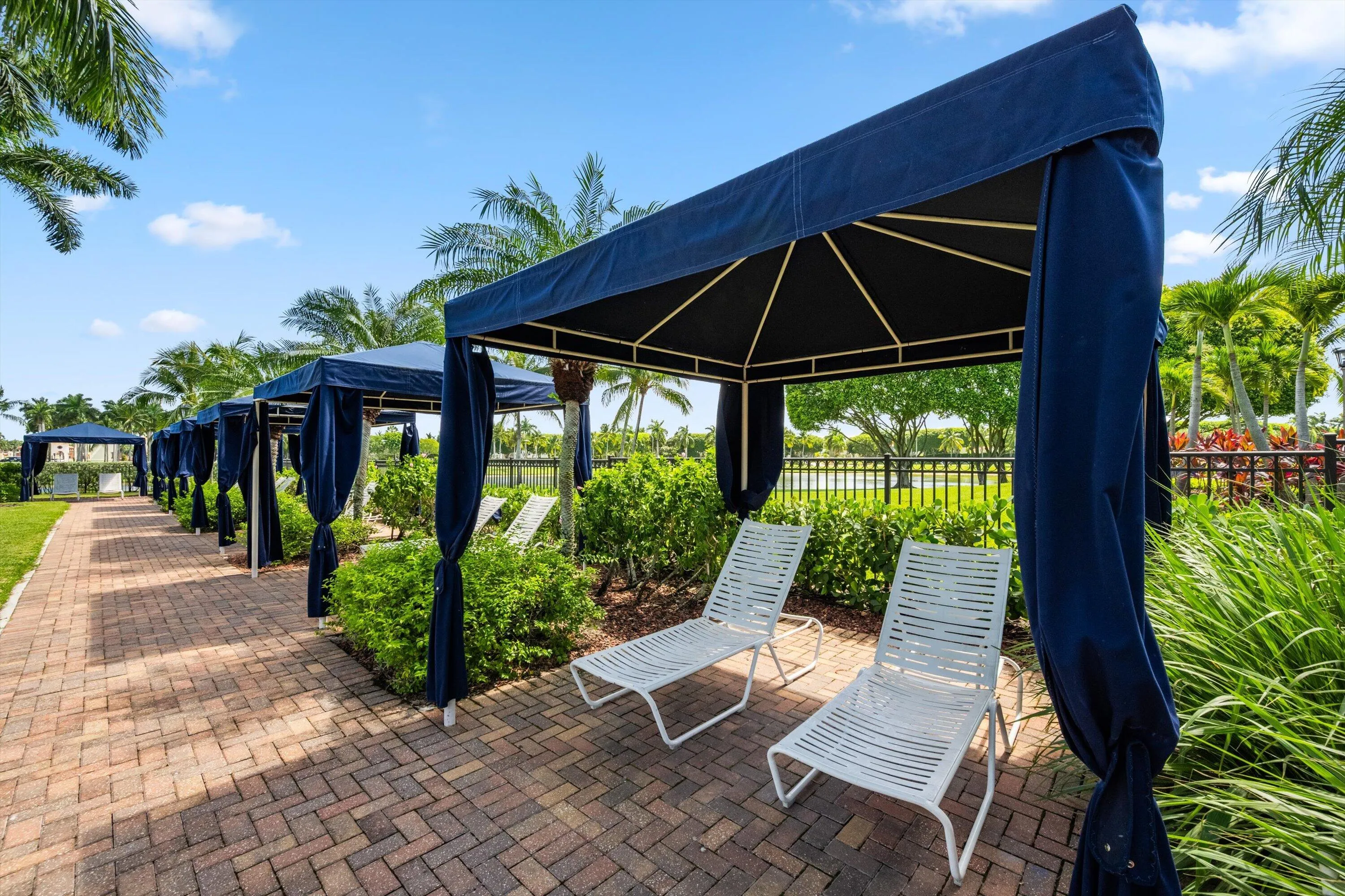 Covered Cabanas