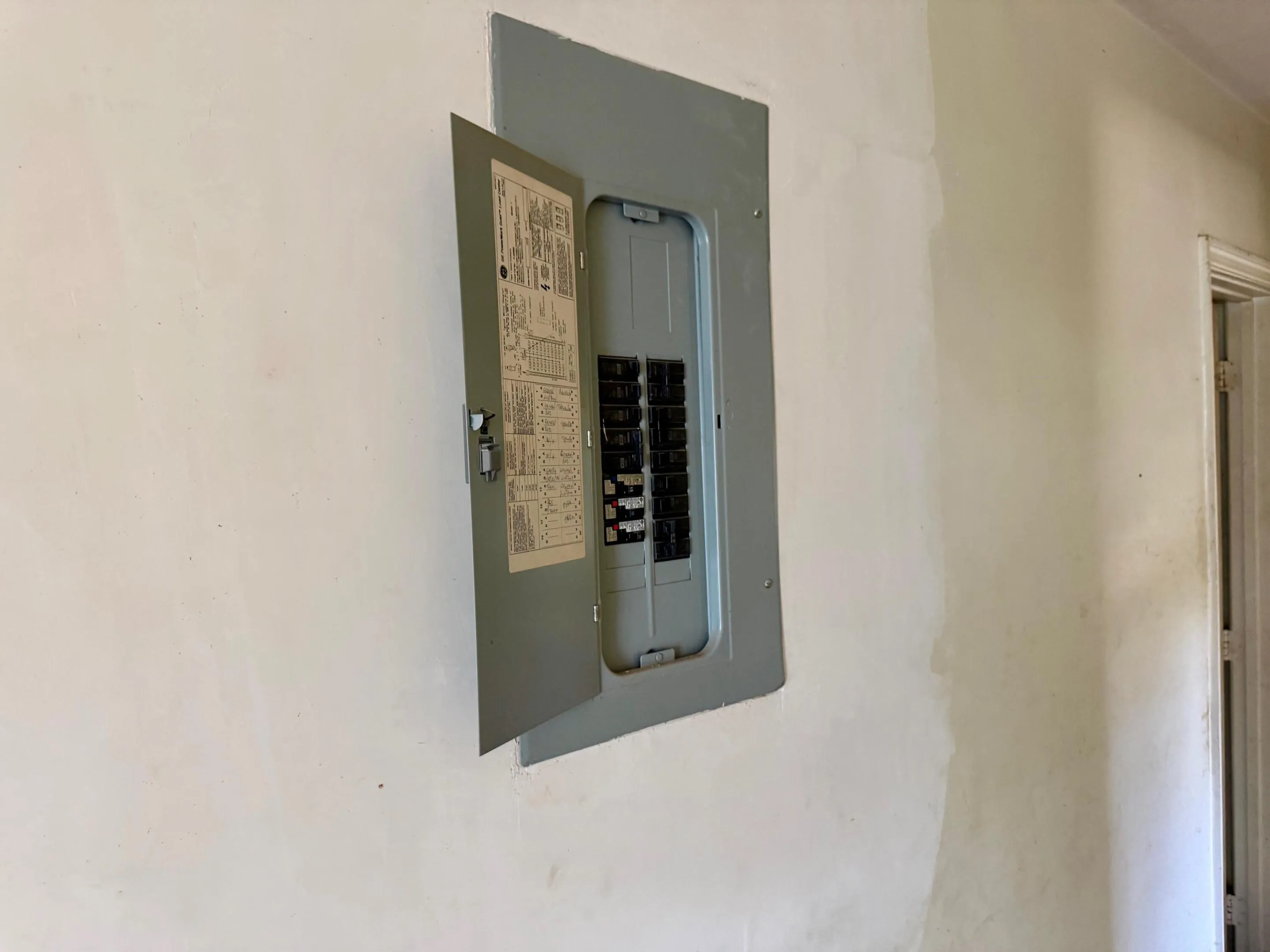 Updated Electric Panel