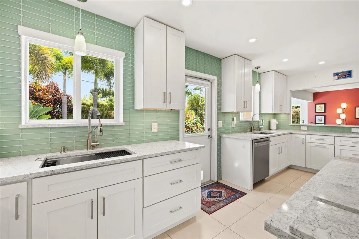 Kitchen with Service Area
