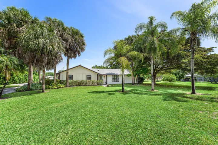 Exterior Front on One Acre of Land