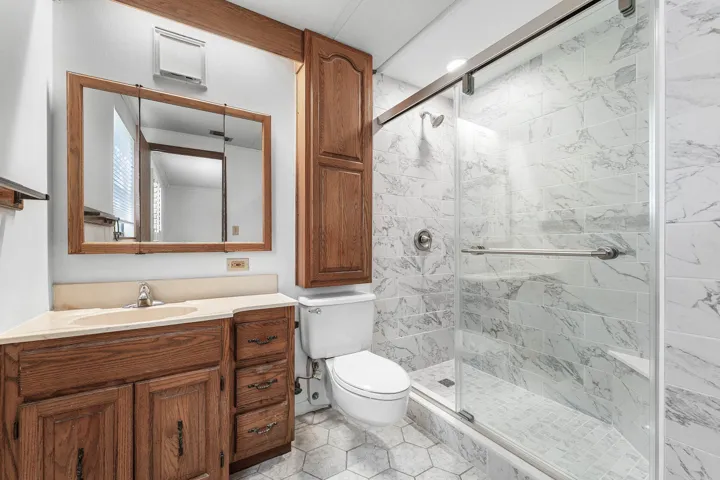 Walk in shower