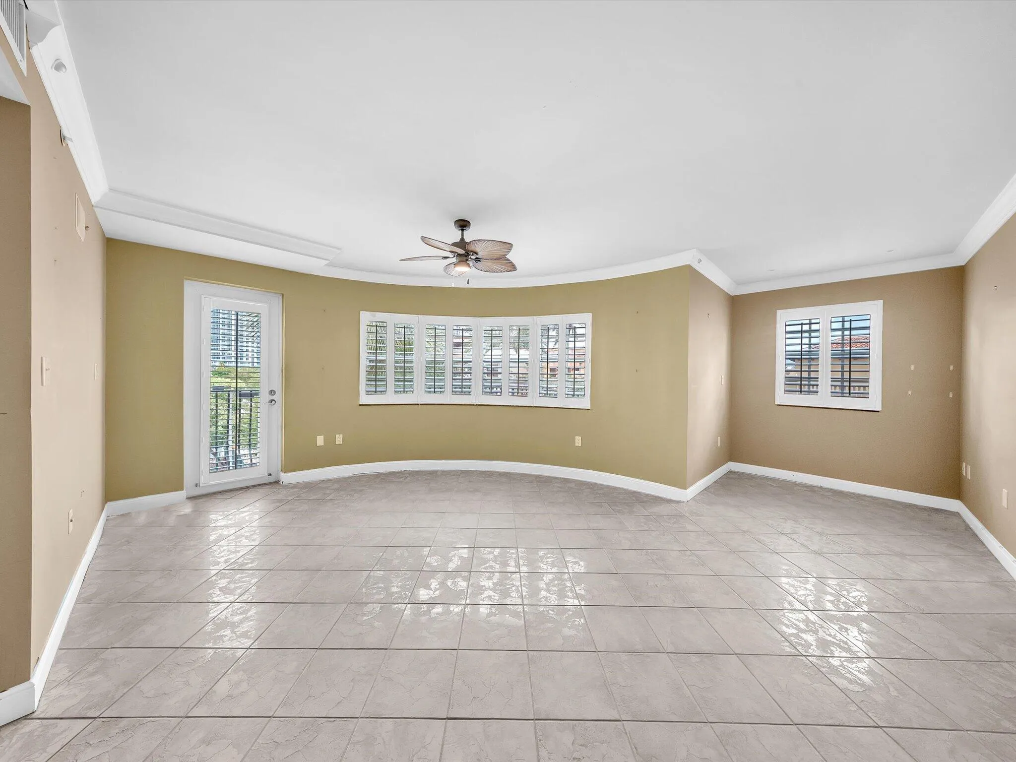 Space for a seating area or office