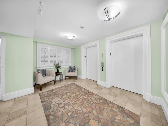 Secured Entry lobby