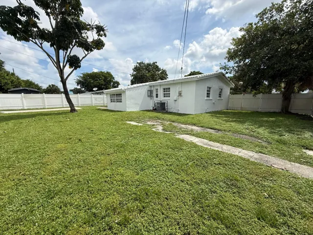 Back yard