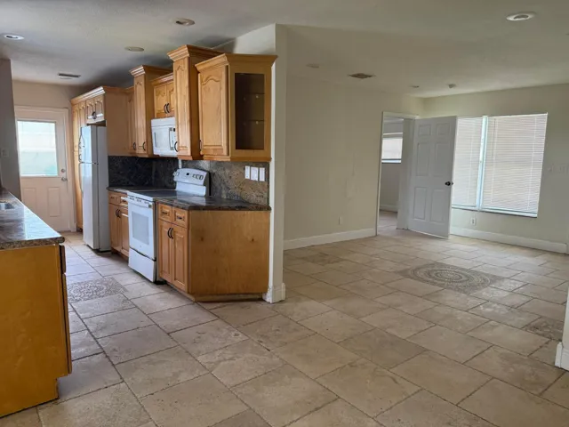 Dinning space into living room