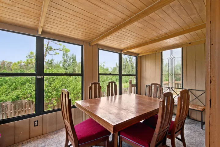2nd Floor Screened in Porch off of the kitchen