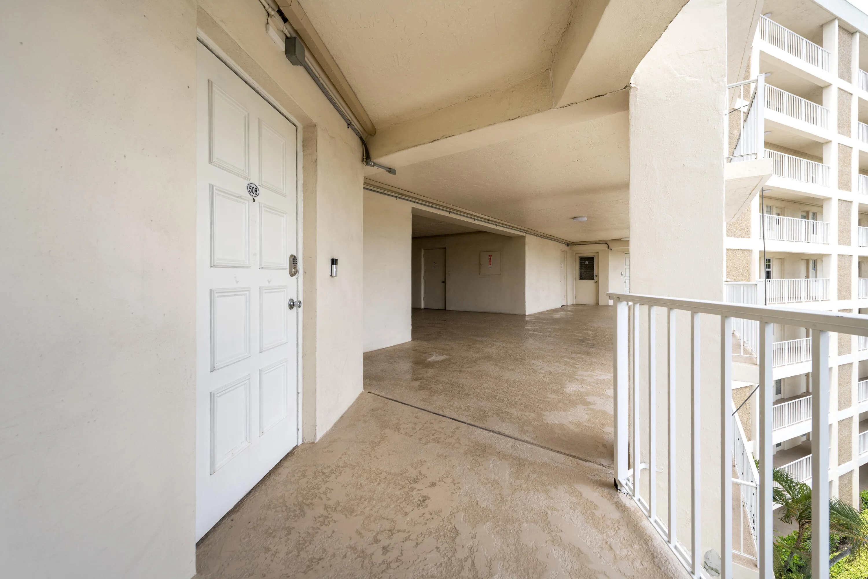 Unit Front entrance