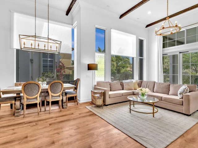 MASSIVE FAMILY ROOM ALSO HAS ADDITIONAL SEATING FOR 8-10