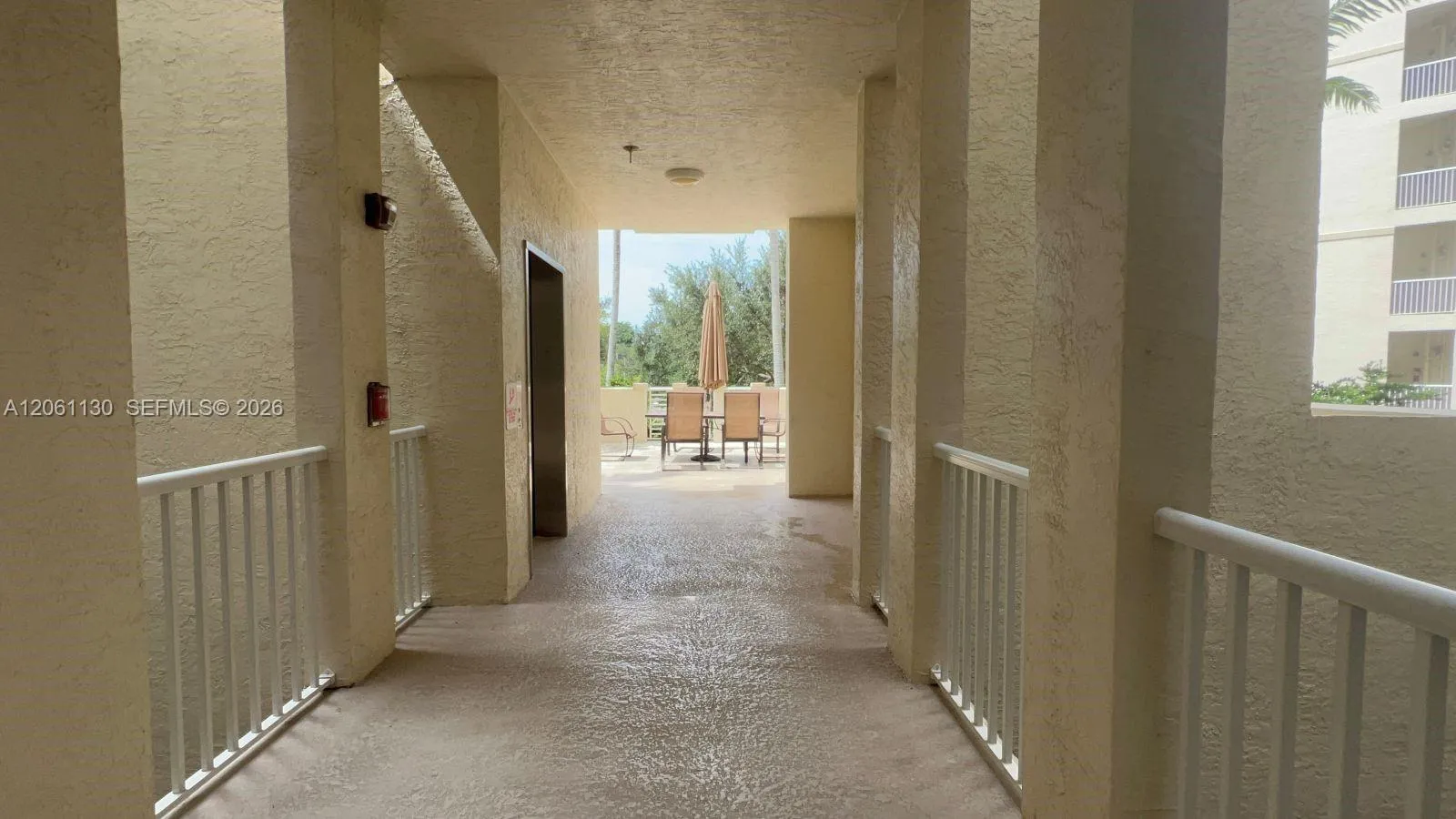 Exterioir hallway