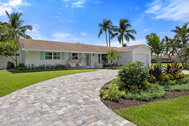 Freshly painted exterior. All new landscaping. Large half-circle driveway.