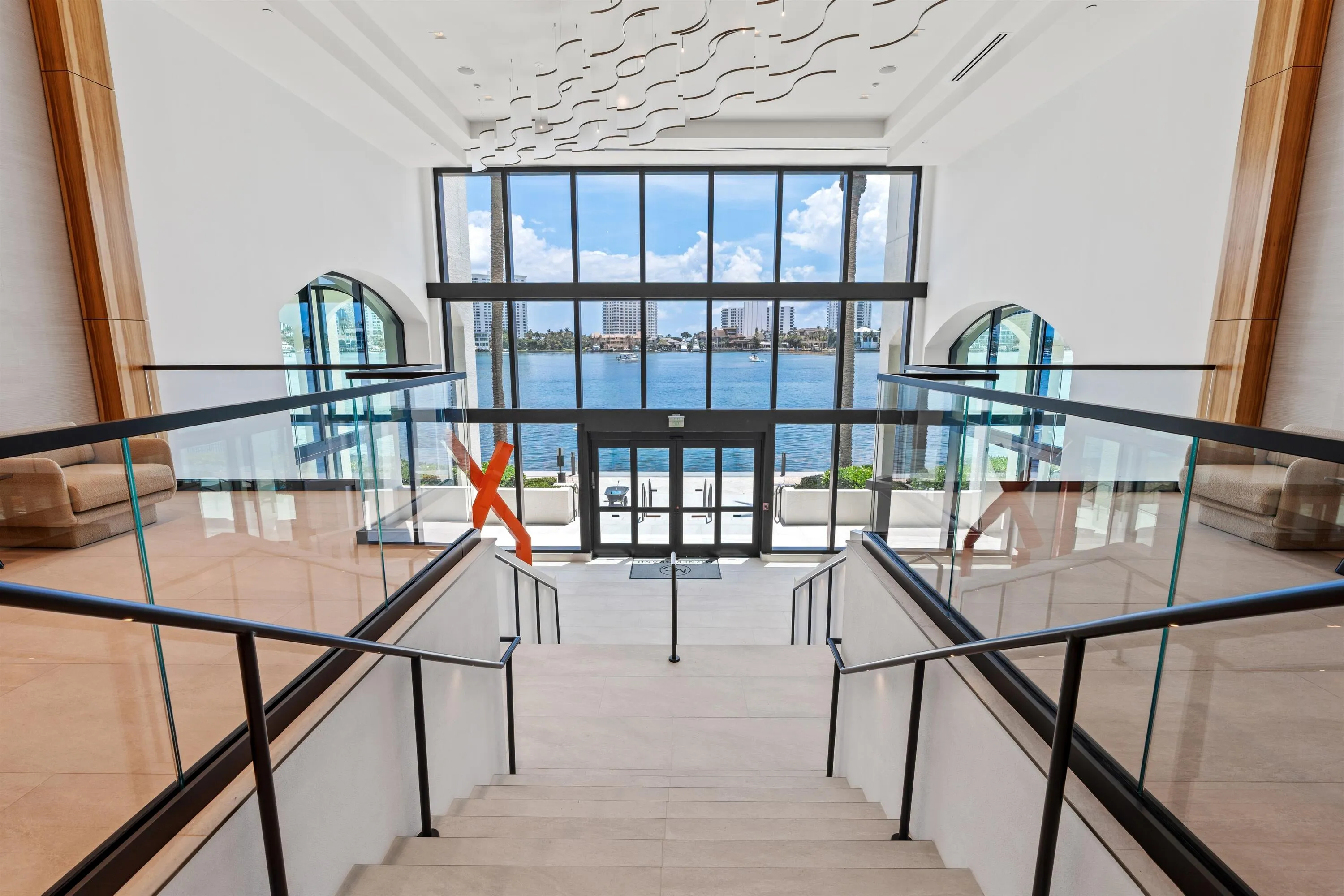 STAIRS TO WATERFRONT VIEW