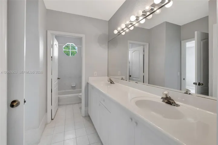 Jack & Jill bathroom