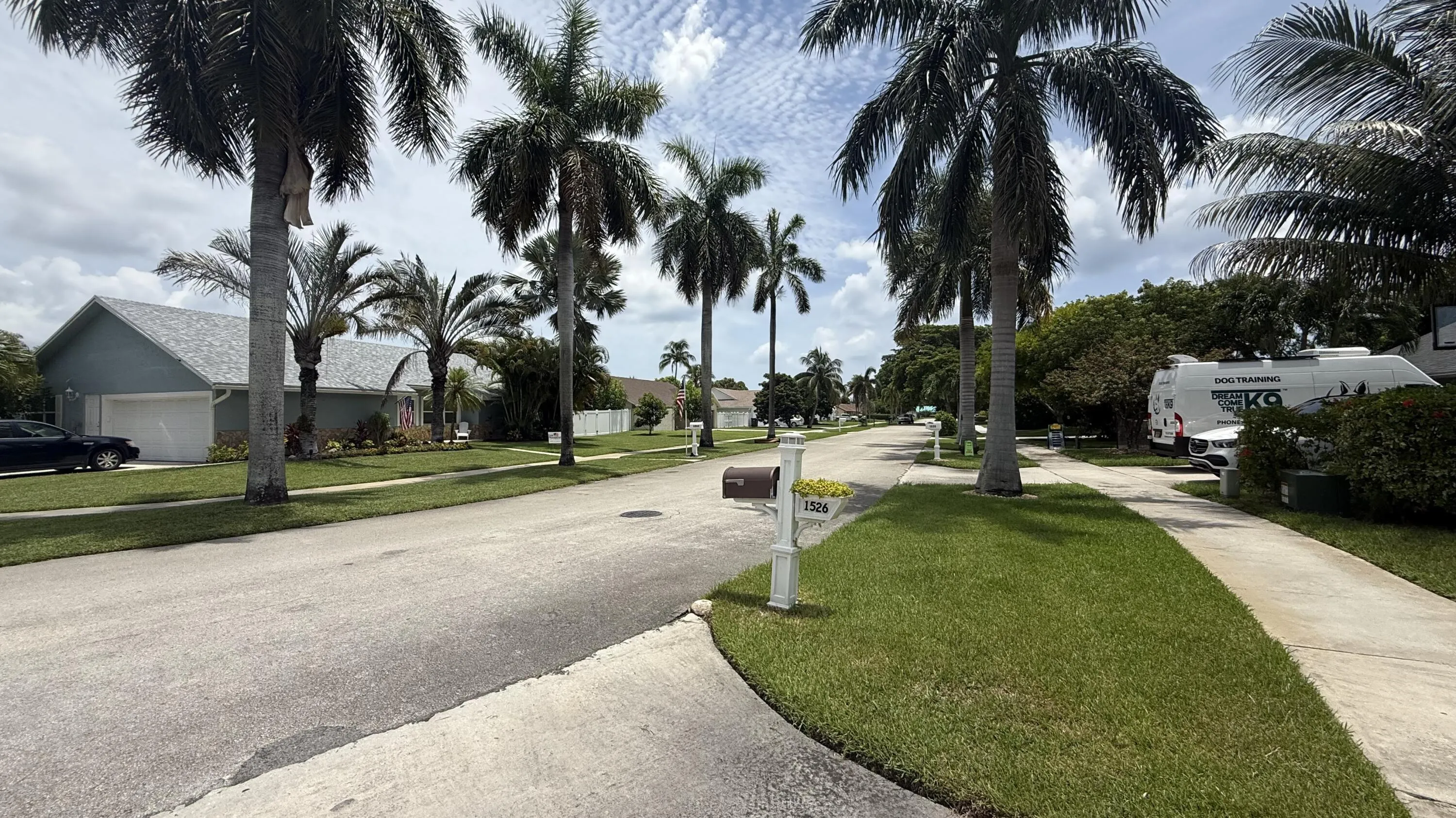 Front street view