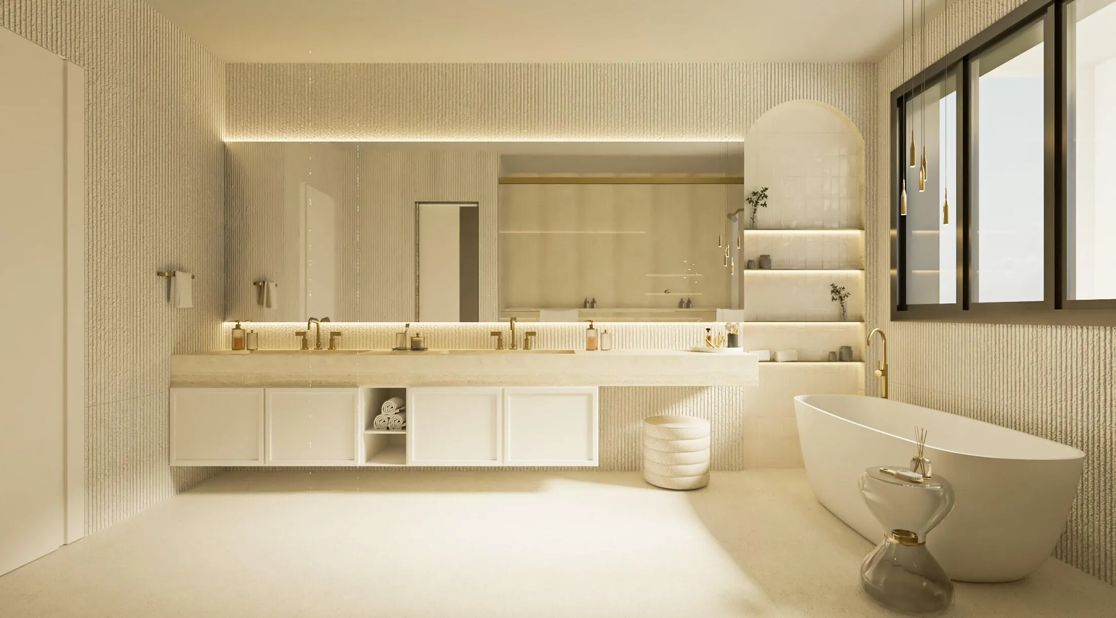 Primary Bathroom - 1
