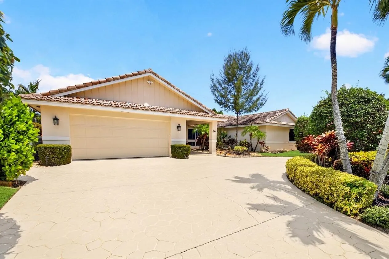 Circular Drive, 2-Car Garage & Covered Entry