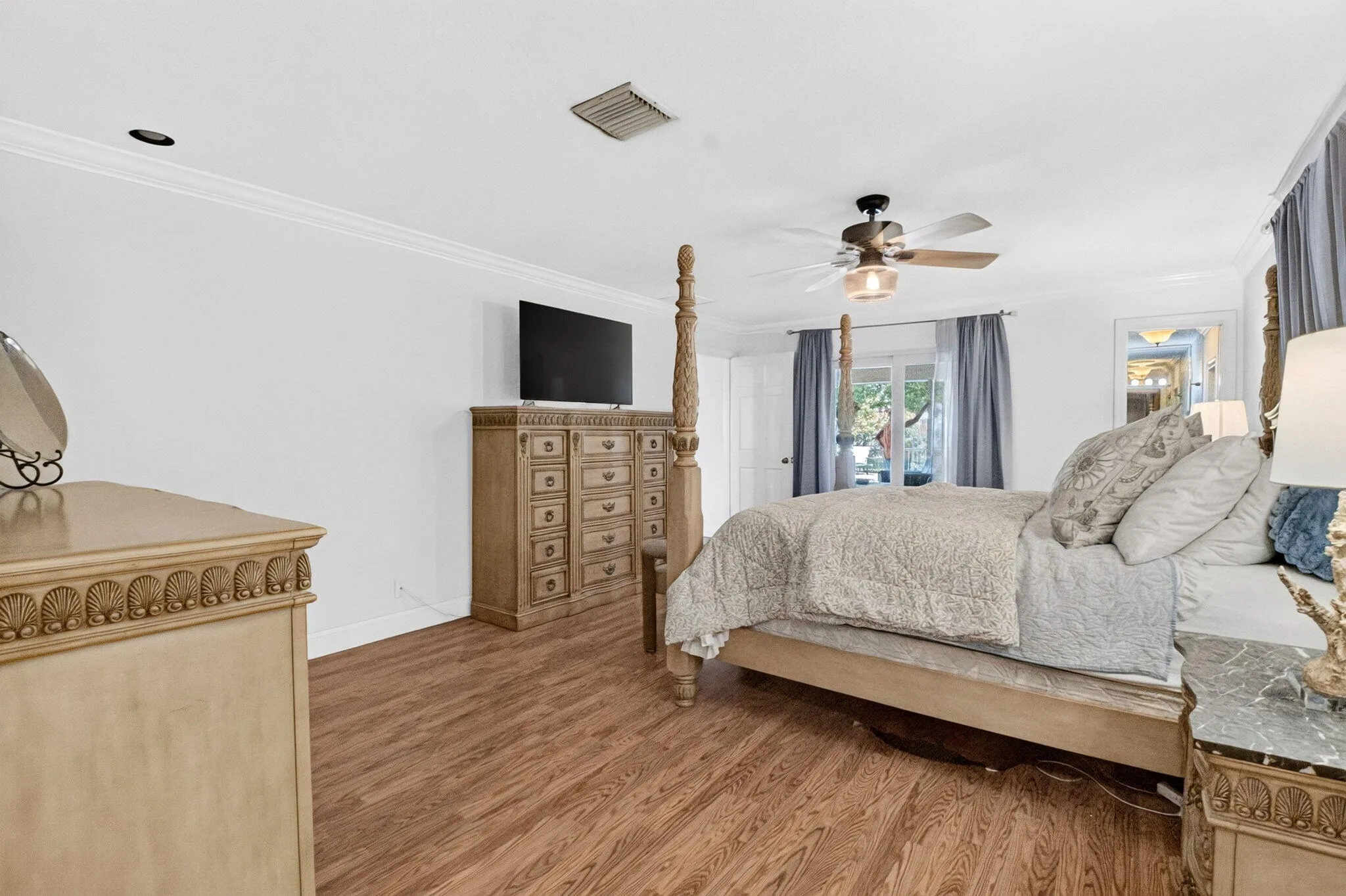 Primary Bedroom with Private Patio Sliders