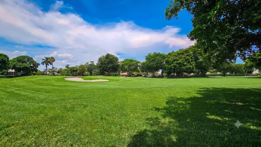 Panoramic Golf Course & Fairway Bunker Views