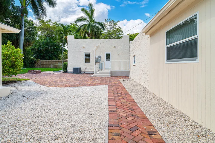Rear Patio