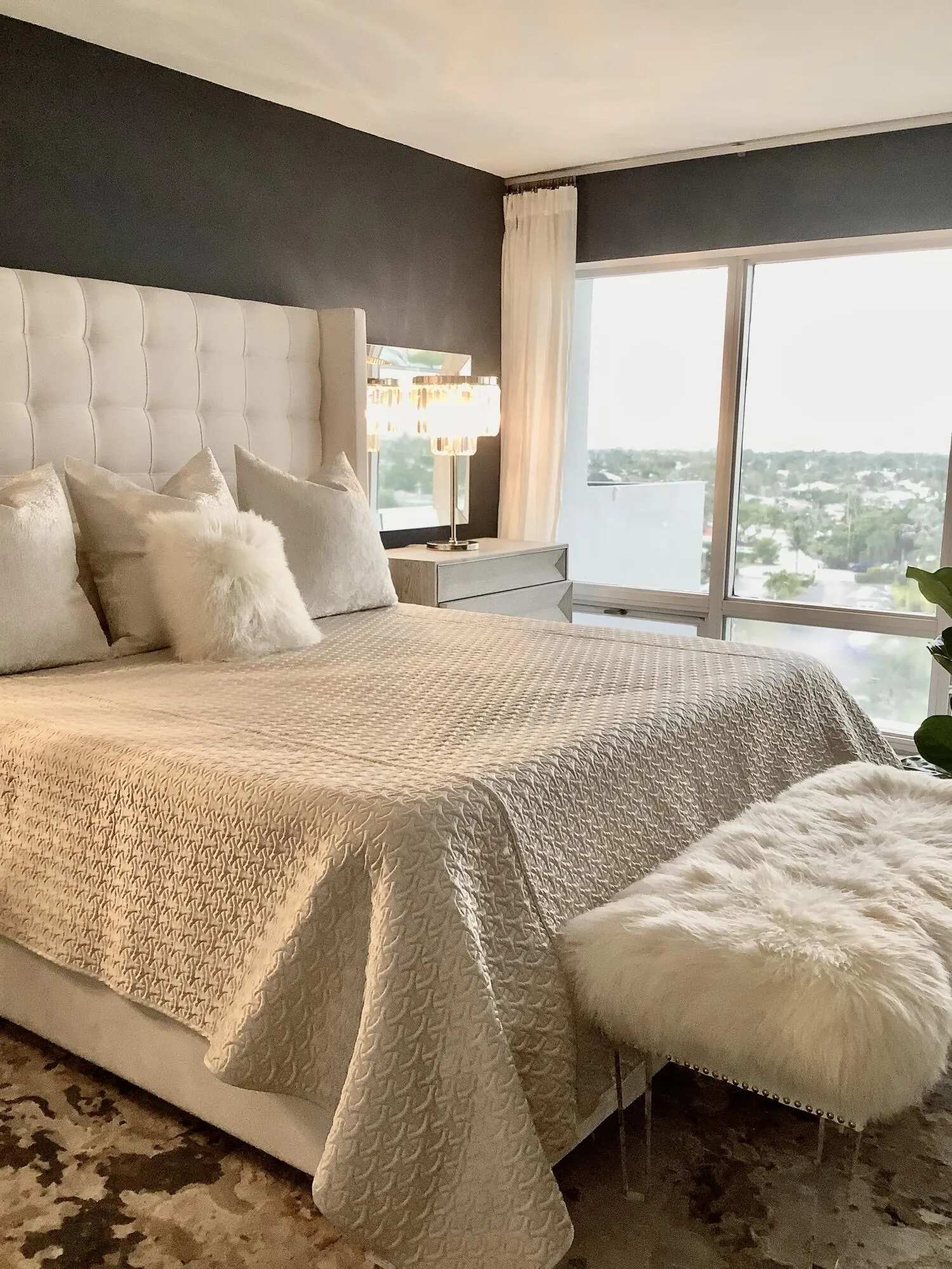 Primary Bedroom with stunning views