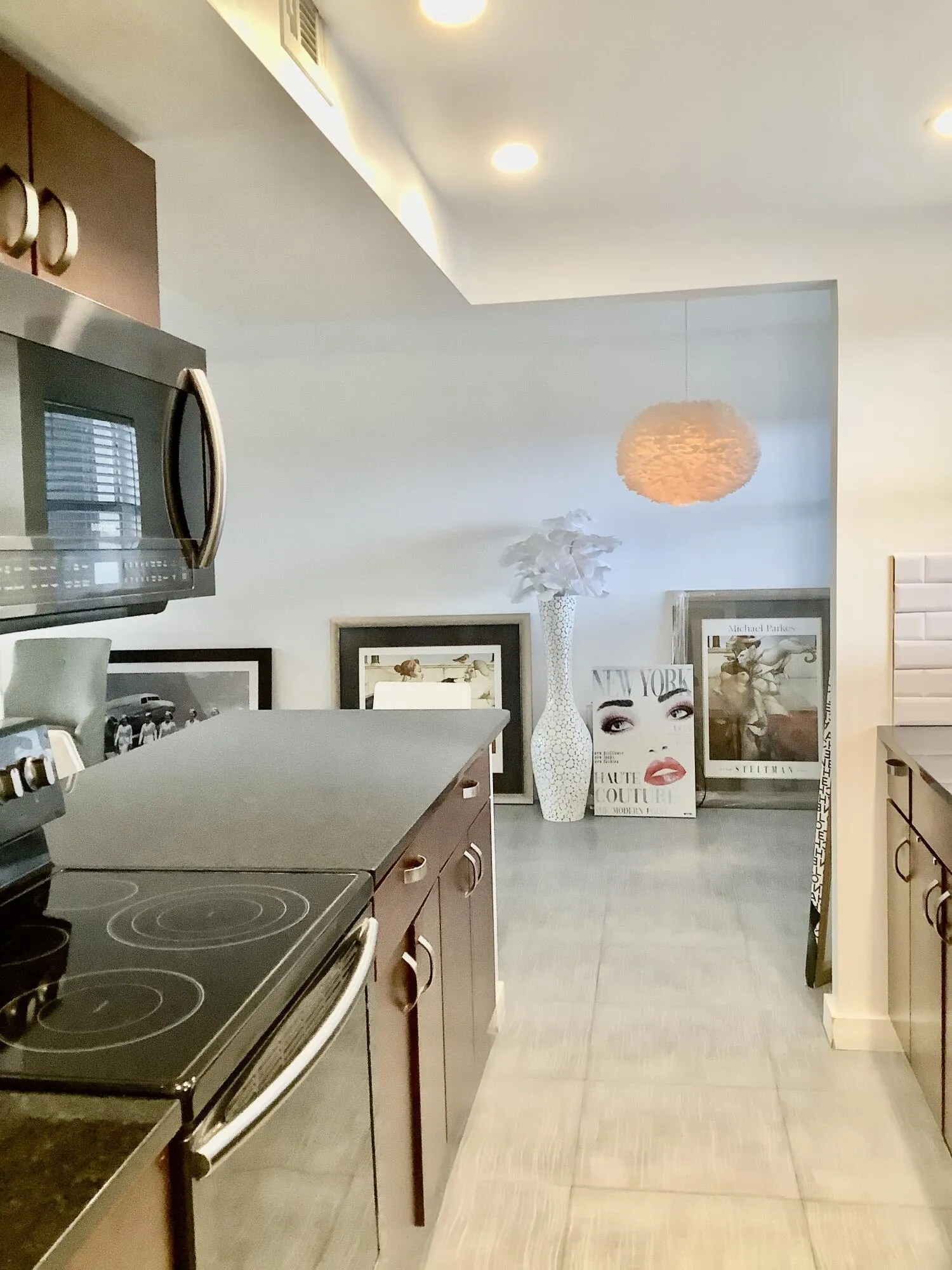 Kitchen Leading to Dining area