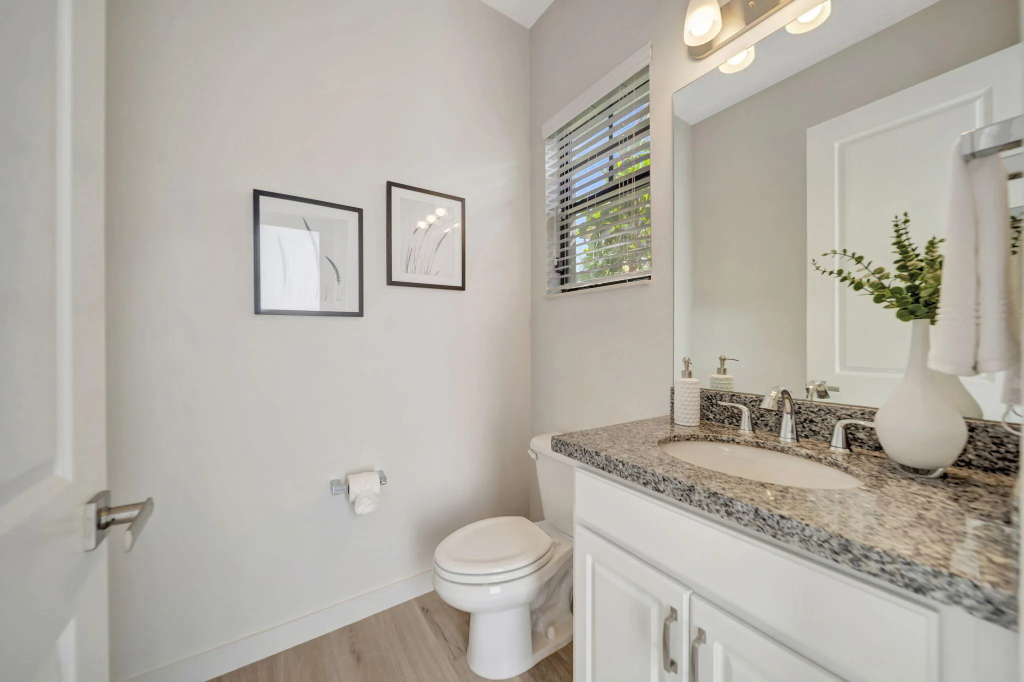 2nd 1/2 bathroom - CABANA bath - goes right out to POOL